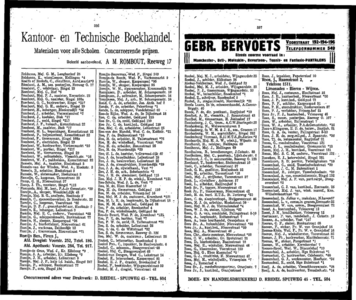  Adresboek van Dordrecht. 1922 samengesteld uit het bevolkingsregister der Gemeente, bijgewerkt tot 1 april 1922, pagina 177