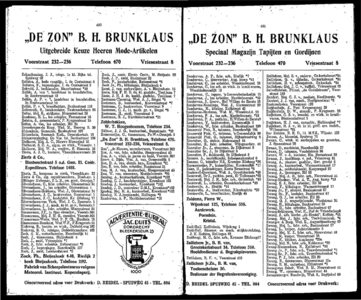  Adresboek van Dordrecht. 1922 samengesteld uit het bevolkingsregister der Gemeente, bijgewerkt tot 1 april 1922, pagina 210