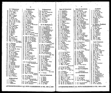  Adresboek van Dordrecht. 1924 samengesteld uit het bevolkingsregister der Gemeente, bijgewerkt tot 1 januari 1924, pagina 35