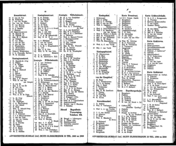  Adresboek van Dordrecht. 1924 samengesteld uit het bevolkingsregister der Gemeente, bijgewerkt tot 1 januari 1924, pagina 41
