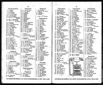  Adresboek van Dordrecht. 1924 samengesteld uit het bevolkingsregister der Gemeente, bijgewerkt tot 1 januari 1924, pagina 57