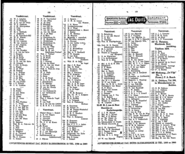  Adresboek van Dordrecht. 1924 samengesteld uit het bevolkingsregister der Gemeente, bijgewerkt tot 1 januari 1924, pagina 73