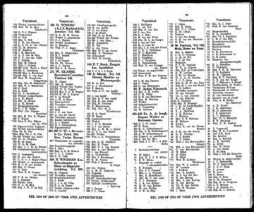  Adresboek van Dordrecht. 1924 samengesteld uit het bevolkingsregister der Gemeente, bijgewerkt tot 1 januari 1924, pagina 74