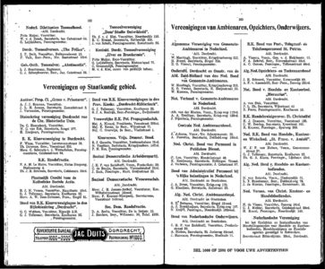  Adresboek van Dordrecht. 1924 samengesteld uit het bevolkingsregister der Gemeente, bijgewerkt tot 1 januari 1924, pagina 98