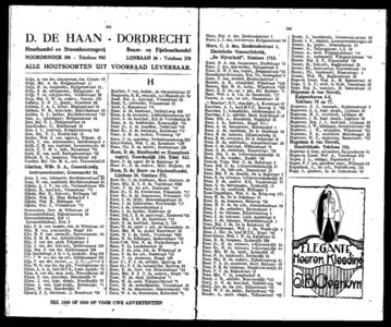  Adresboek van Dordrecht. 1924 samengesteld uit het bevolkingsregister der Gemeente, bijgewerkt tot 1 januari 1924, ...