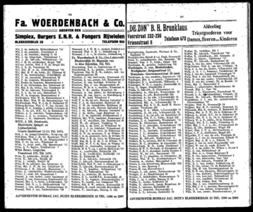  Adresboek van Dordrecht. 1924 samengesteld uit het bevolkingsregister der Gemeente, bijgewerkt tot 1 januari 1924, ...