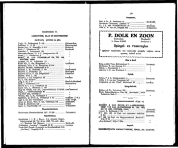  Handelsadresboek voor Dordrecht en omstreken. Bevattend de namen en adressen van alle ingeschrevenen in het ...