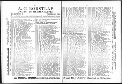  Adresboek van Dordrecht, samengesteld uit het bevolkingsregister der Gemeente, pagina 116