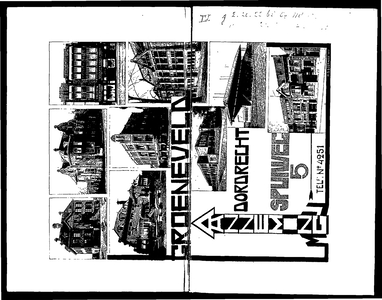 Adresboek van de Gemeente Dordrecht. 1934 samengesteld uit het bevolkingsregister der Gemeente, bijgewerkt tot 26 ...