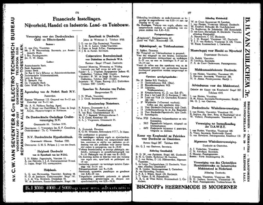  Adresboek van de Gemeente Dordrecht. 1934 samengesteld uit het bevolkingsregister der Gemeente, bijgewerkt tot 26 ...