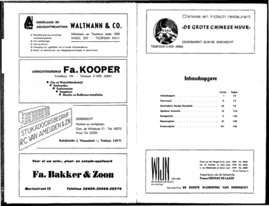  Het Nuha-Adresboek voor Dordrecht 1967 volgens officiële gegevens, pagina 5