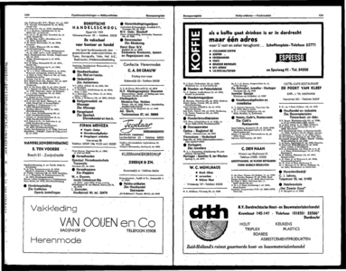  Het Nuha-Adresboek voor Dordrecht 1967 volgens officiële gegevens, pagina 44