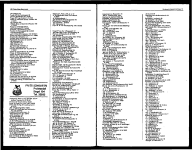  NUHA inwoneradresboek voor Dordrecht 1973, volgens officiële gegevens en eigen onderzoekingen, pagina 92