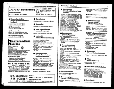  Het Nuha-Adresboek voor Zwijndrecht 1967 volgens officiele gegevens, pagina 22