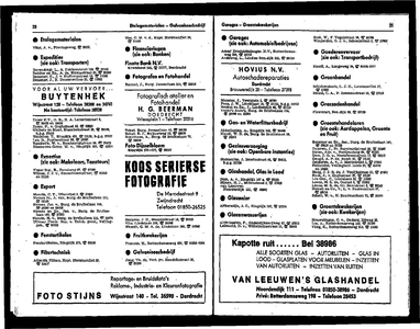  Het Nuha-Adresboek voor Zwijndrecht 1967 volgens officiele gegevens, pagina 25