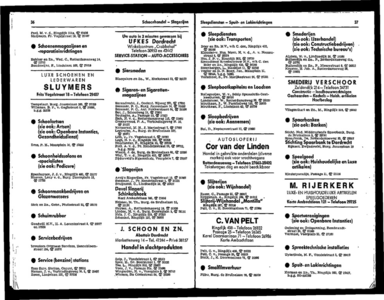  Het Nuha-Adresboek voor Zwijndrecht 1967 volgens officiele gegevens, pagina 33