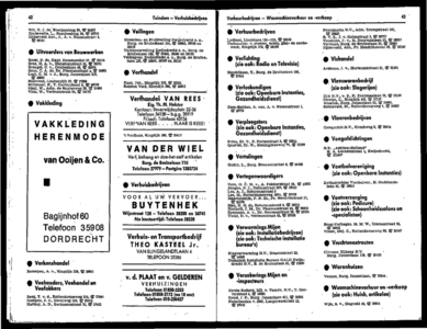  Het Nuha-Adresboek voor Zwijndrecht 1967 volgens officiele gegevens, pagina 36