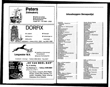  Het NUHA-Adresboek voor Zwijndrecht 1970 volgens officiële gegevens, pagina 19