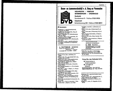  Het NUHA-Adresboek voor Zwijndrecht 1970 volgens officiële gegevens, pagina 22