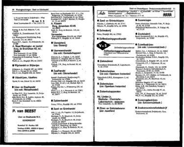  Het NUHA-Adresboek voor Zwijndrecht 1970 volgens officiële gegevens, pagina 45