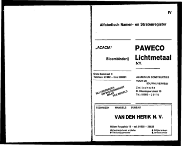  Het NUHA-Adresboek voor Zwijndrecht 1970 volgens officiële gegevens, pagina 46
