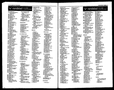 Het NUHA-Adresboek voor Zwijndrecht 1970 volgens officiële gegevens, pagina 85