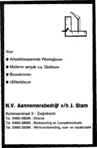 Het NUHA-Adresboek voor Zwijndrecht 1970 volgens officiële gegevens, pagina 103