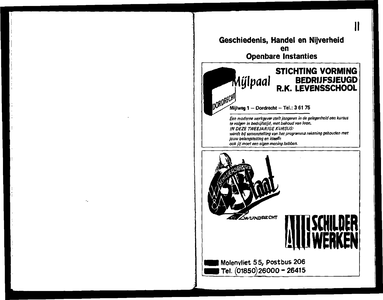 Zwijndrecht uitgave inwonersadresboek 1973 volgens officiële gegevens en op basis van eigen onderzoekingen, pagina 6