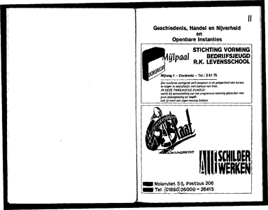 Zwijndrecht uitgave inwonersadresboek 1973 volgens officiële gegevens en op basis van eigen onderzoekingen, pagina 6