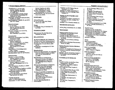 Zwijndrecht uitgave inwonersadresboek 1973 volgens officiële gegevens en op basis van eigen onderzoekingen, pagina 12