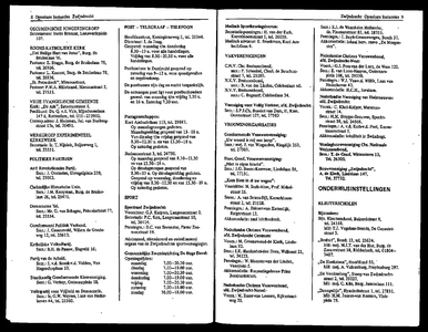Zwijndrecht uitgave inwonersadresboek 1973 volgens officiële gegevens en op basis van eigen onderzoekingen, pagina 14