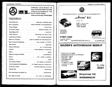 Zwijndrecht uitgave inwonersadresboek 1973 volgens officiële gegevens en op basis van eigen onderzoekingen, pagina 23