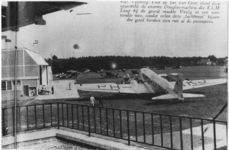 26272 Eelde : vliegveld : manifestatie 'rondvlucht 1935' : militaire vliegtuigen Soesterberg en De ..., 1935