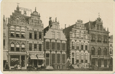 122.3 Grote Markt noordzijde : gevelrij vanaf winkelpand firma Brugmans & Co, 1894