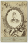 294 Portret van een vrouw / Sanders, B., 1885-1898