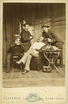 309 Portret van vier heren / Kramer, J.G., 1878-1886