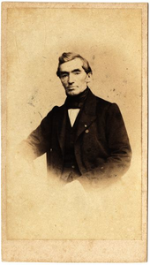 453 Portret van een man / Hünerjäger, C.G., 1863-1867